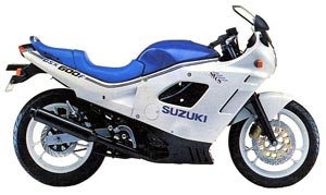 SUZUKI GSX600F(GN72)88-97 SPECS
