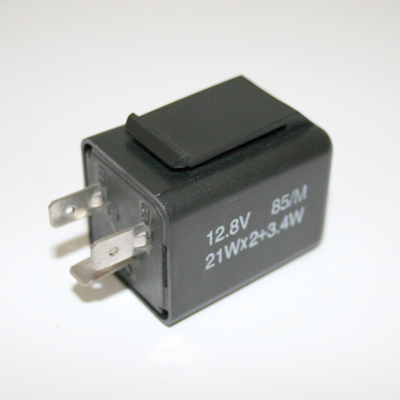 WINKER/FLASHER RELAY 3 PIN 12 VOLTS ELECTRONIC