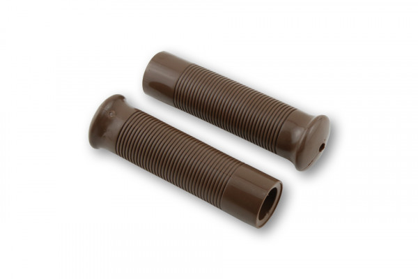 GRIPS RETRO RUBBER 22MM BROWN