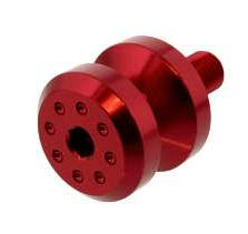 Bobbins alu M10 x 1.25 Rood set van twee Bobbins alu M10 x 1.25 Rood set van twee